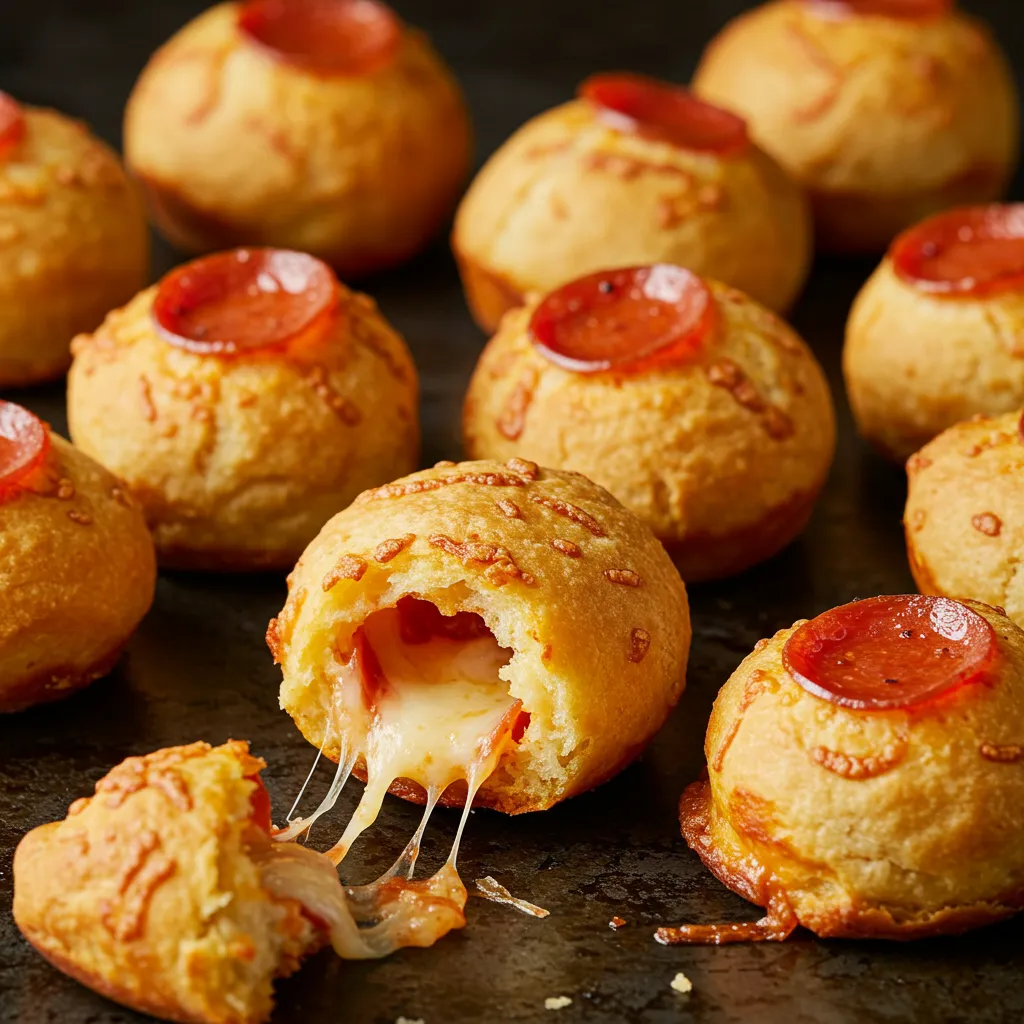 Easy Pepperoni Pizza Bombs - tertiary view